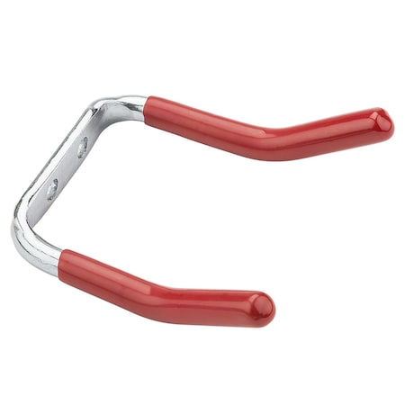 National Hardware National Hardware 2-7/8 in. L Vinyl Coated Red Steel Square Corner Double Hook 25 lb. cap. 2 pk N188-009